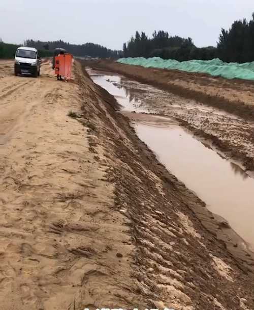 盐城东台河道降水